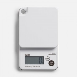 TANITA KW-301 – Cântar Digital de Bucătărie Lavabil, Certificare IP65, Precizie 1 g