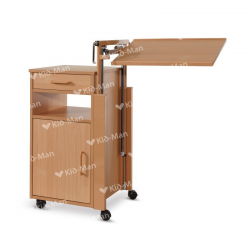 Noptieră Medicală CHERUSKER | Masă Servit Rabatabilă | Spital