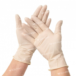 Mănuși Latex Nesterile | Set 100 Bucăți | Examinare Medicală