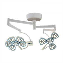 Lampă Chirurgicală LED E700/500 FLOWER | Prindere Tavan | Design Anti-Turbulențe Aer