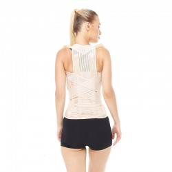 Corset Dorsolombar ELBORX-K516 | Orteză Coloană Completă | Suport Toraco-Lombar cu Tije | Corector Postură