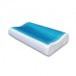 Pernă Ortopedică Cervicală ELBORX-Y1203 | Memory Foam cu Strat de Gel Răcoritor | Suport Gât și Coloană | Somn Odihnitor și Relaxare Musculară