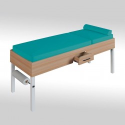 Canapea Examinare MIA-COUCH-02 | Reglabilă | Suport Rolă Hârtie Inclus