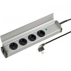 Priză Specială Spital Z2K06384 | 4 Intrări | Cablu 3 m | Siguranță Electrică Medicală