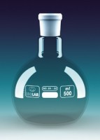 Balon fund plat, cu slif