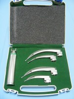Set laringoscoape F.O. lame Macintosh