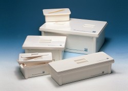 Vana pentru dezinfectia, curatarea si intretinerea instrumentelor 30 Litri - Cu capac alb