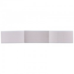 Hartie EKG la blat - 50 x 100 mm x 300 file caroiata