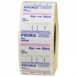 Etichete dublu adezive pentru sterilizarea cu abur - 500 buc