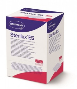 Sterilux ES - Comprese tifon sterile - 10 x 10 x 12 straturi - 125 buc