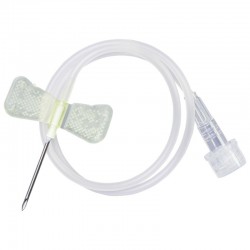 Microperfuzoare, fluturasi - 19G - Galben - 100 buc