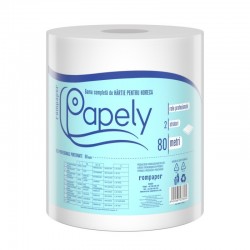 Rola prosop hartie 2 straturi Papely - 80 metri