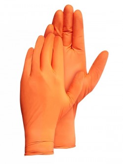 Manusi Examinare din Nitril - Nitrylex Orange - 100 buc