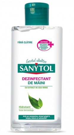 Sanytol - Gel Dezinfectant pentru Maini - 75 ml