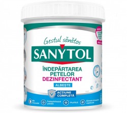 Sanytol - Dezinfectant pudra Indepartarea petelor - Haine Albe - 450 grame