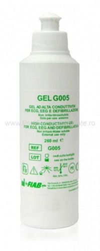 Gel EKG flacon 260 ml
