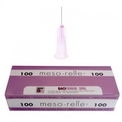 Ace mezoterapie 32G Roz, 4mm, 100buc, Meso-Relle