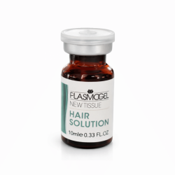 Hair solution 10ml – Tratament intensiv anti-cădere păr, stimulare creștere păr nou și biorevitalizare scalp. Plasmogel