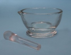 Mojar cu pistil din sticla 100 mm 200 ml