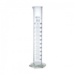 Cilindru gradat clasa A gradatii albastre - 10 ml