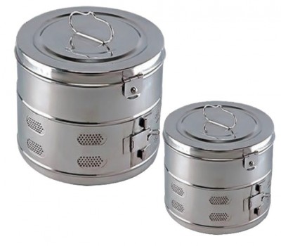 Casoletă sterilizare, inox