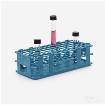 STATIV EPRUBETE 20 mm cu 40 locuri DIN PP rezistente la autoclavare