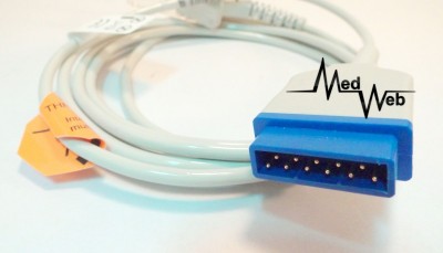 Cablu complet cu senzor pulsoximetru / SpO2 pt monitor funtii vitale GE Dash 2500, 3000, 4000, 5000