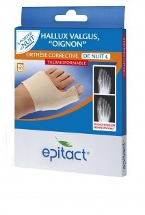 Orteza Mont Hallux Valgus rigida  EPITACT FRANTA de Noapte pentru corectia monturilor