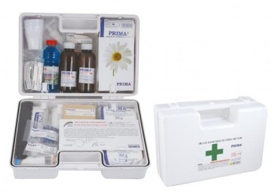 Trusa Sanitara de Prim Ajutor - Detasabila cu suport de perete avizata MS