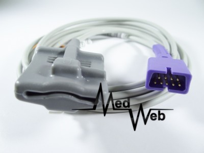 Cablu cu senzor pulsoximetru / SpO2 pt pulsoximetru portabil EDAN H100B