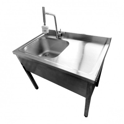 MEDISAFE 6 SSP 1C • lavoar tehnic din inox - producere apa sterila clatire instrumentar medical - IQ WATER MEDICAL