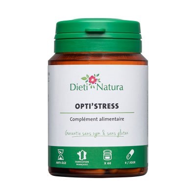 Opti'stress, 60 capsule, in caz de surmenaj, anti stres