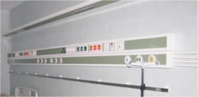 Rampe pentru distributia gazelor medicale si a circuitelor electrice