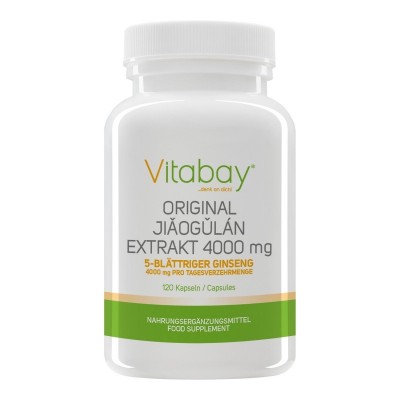 Jiaogulan Extract 4000 mg 120 Capsule
