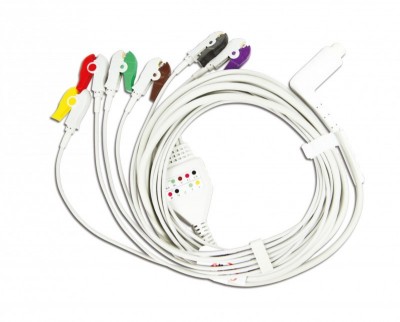 Cablu EKG cu 6 fire pentru defibrilator Corpuls 3, 1 set