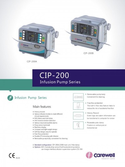 Pompa de perfuzii CHIP-200