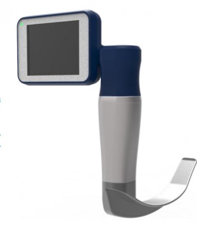 Video laringoscop cu lame reutilizabile