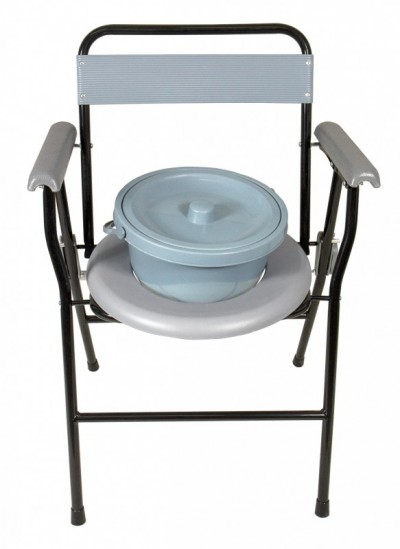 Scaun toaleta pliabil cu recipient WC