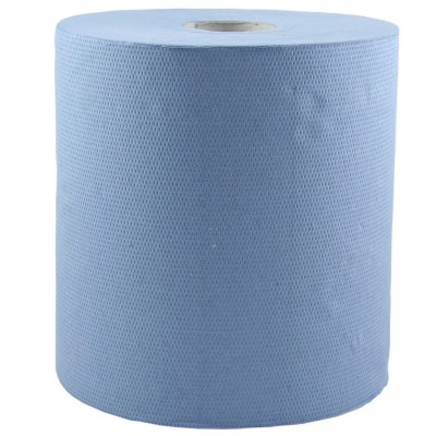 Prosoape de hartie, PRIMA, uz industrial, albastra, 20cm x 160m, 2 straturi, 1.25Kg, 100% celuloza, 1 rola