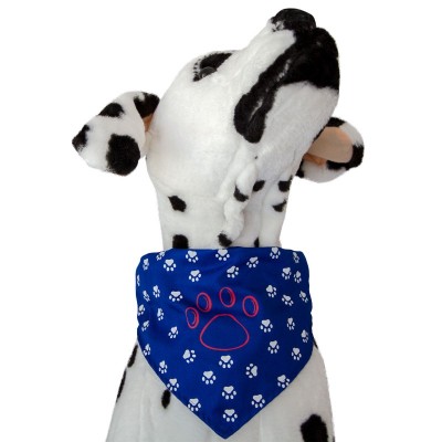 Bandana pentru caini albastra