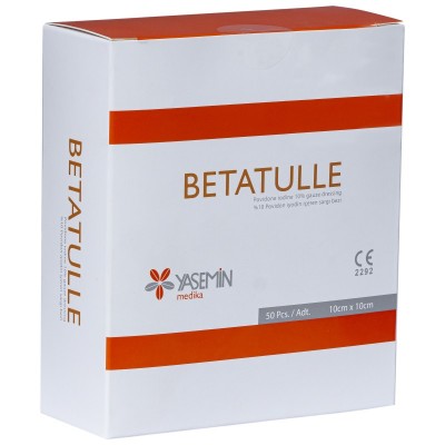 Comprese Iod povidona 10% 10x10cm steril 10 bucati