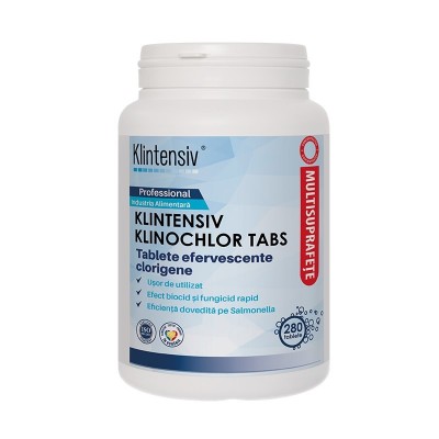 KLINTENSIV KlinoChlor Tabs – tablete efervescente clorigene, 280 tablete