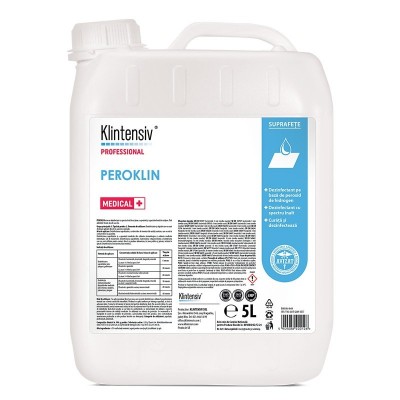 PEROKLIN® – Dezinfectant pe bază de peroxid de hidrogen, 5 litri