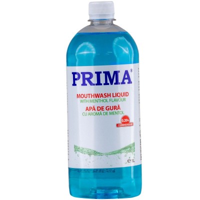 Apa de gura cu clorhexidina 0.20%, PRIMA, mentolata, 1 litru