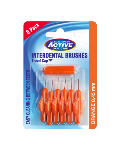 Periute interdentare 0,45 mm Active Oral Care 6 buc