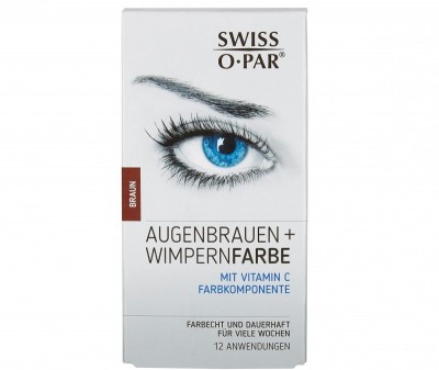 Vopsea sprancene si gene, maro