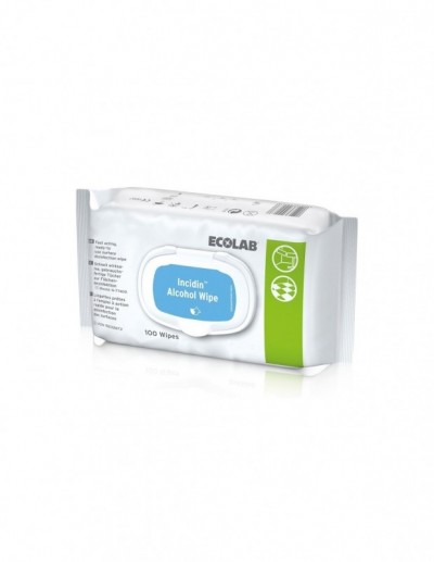 Incidin Alcohol Wipe - Șervețele Dezinfectante Impregnate cu Alcool - 100 buc