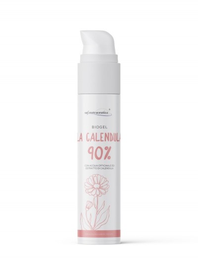 Biogel Calendula 90%, flacon Airless x 100 ml., Saf Nutraceutica