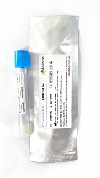 Pachet x 10 PRP Rejuvinova, eprubete vacuum, ACD+ Gel,  8ml