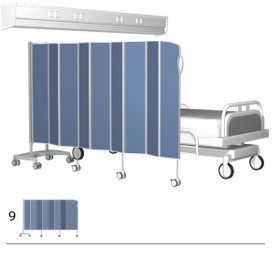 Paravan cu 9 secțiuni - LIVRARE RAPIDA DIN STOC
